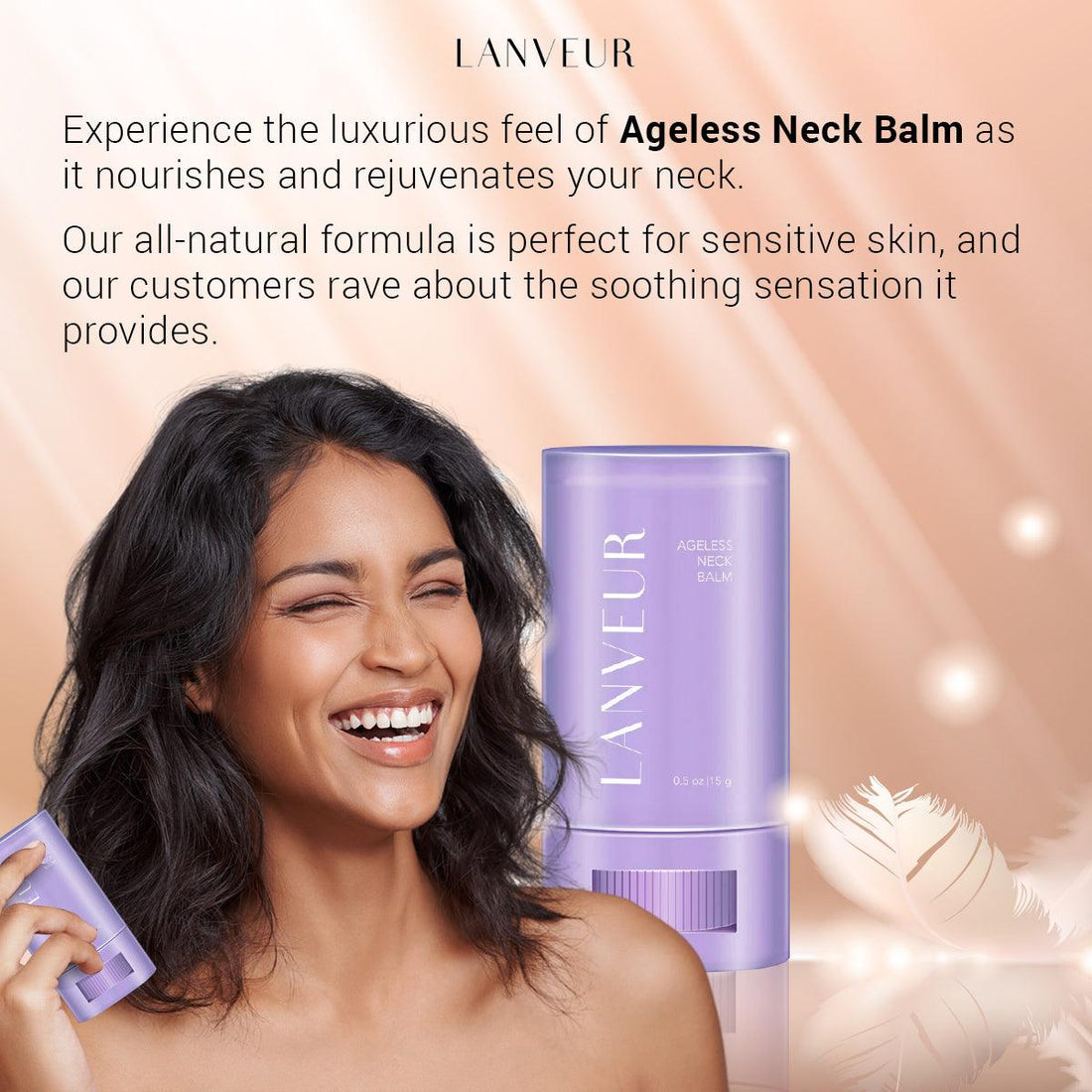 Say Goodbye to Neck Wrinkles: Why Women Over 50 Should Use Lanveur Ageless Neck Balm Instead of Facial Creams - LanveurBotanica